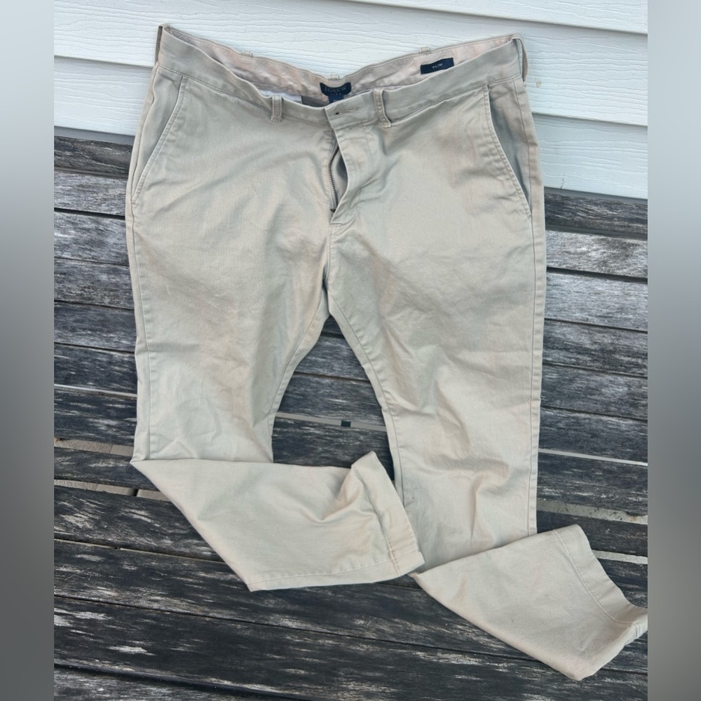 J Crew Slim Khaki